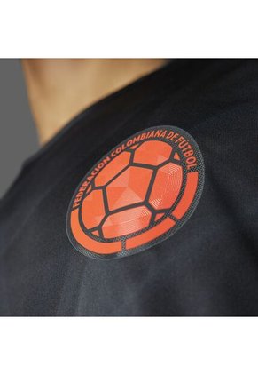 Adidas Performance Camiseta Adidas Mujer Visitante Selección Colombia 2024 Versión Jugador-Negro-Rojo Camiseta