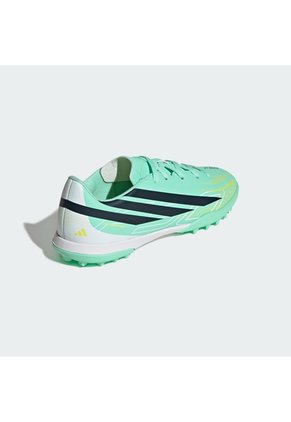 Guayos Rosado Adidas F50 Hyperfast Club Pasto Artificial Niños Verde