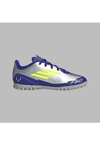 Torretin Adidas Kids F50 AG-Plateado-Azul adidas Performance