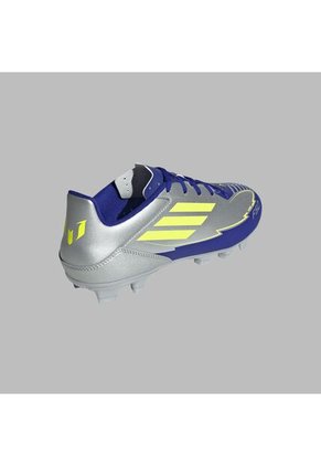 Guayos Adidas Hombre F50 Club FG/MG-Platiado-Azul