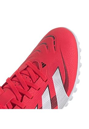 Adidas Performance Guayos Predator Club Pasto Sintético - Blanco-Rojo Guayos