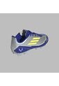 Guayos Adidas Kids F50 Club FG/MG-Plateado/Azules de adidas Performance