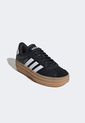Tenis Lifestyle Negro-Blanco-Crema adidas Sportswear VL Court Bold de adidas Performance