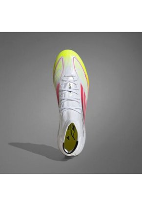 Adidas Performance Guayos Adidas Mujer F50 Elite Mid Firm Ground-Blanco-Amarillo Guayos