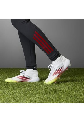 Adidas Performance Guayos Adidas Mujer F50 Elite Mid Firm Ground-Blanco-Amarillo Guayos