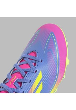 Guayos Adidas Kids F50 Club FG/MG - Azul/Multicolor