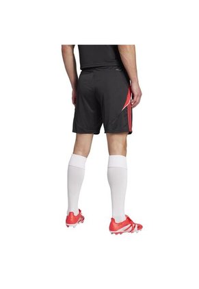 Adidas Performance Pantaloneta Adidas Hombre Entrenamiento Tiro 24-Negro-Rojo Pantaloneta