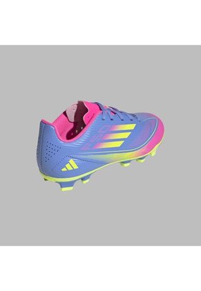 Guayos Adidas Kids F50 Club FG/MG - Azul/Multicolor