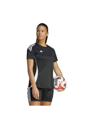 Adidas Performance Camiseta Adidas Mujer Tiro 24 - Negro-Blanco Camiseta