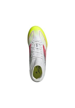 Adidas Performance Guayos Adidas Mujer F50 League Mid Turf-Blanco-Amarillo Guayos