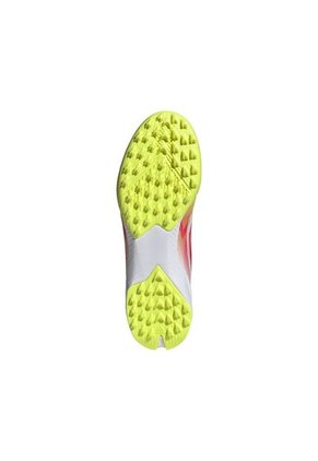 Adidas Performance Guayos Adidas Mujer F50 League Mid Turf-Blanco-Amarillo Guayos