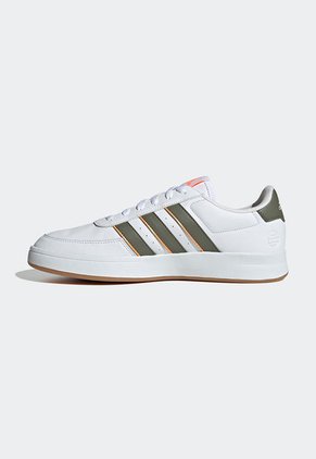 Tenis Lifestyle Blanco-Verde Oliva-Naranja adidas Performance Breaknet 2.0