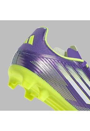 Guayos Adidas Kids F50 League FG/MG - Morado/Verde