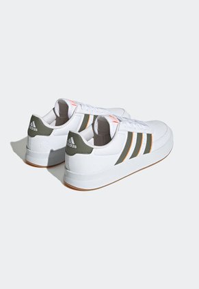 Tenis Lifestyle Blanco-Verde Oliva-Naranja adidas Performance Breaknet 2.0