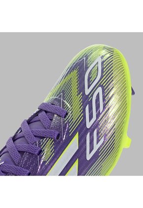 Guayos Adidas Kids F50 League FG/MG - Morado/Verde