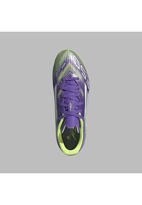 Guayos Adidas Kids F50 League FG/MG - Morado/Verde
