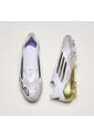 Guayos Adidas Hombre F50 Elite Laceless FG - Blanco/Dorado de adidas Performance