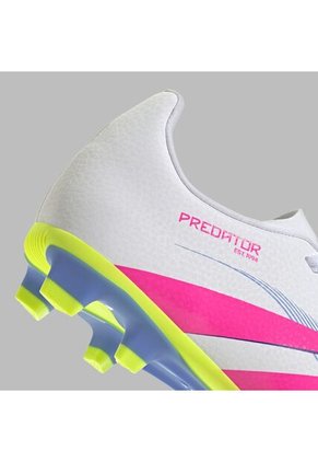 Guayos Adidas Kids Predator Club FG/MG-Blanco/Rosa