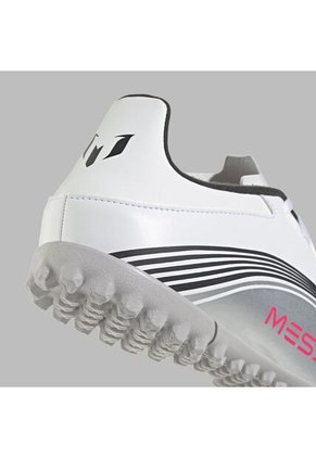 Torretin Adidas Hombre F50 Messi Club TF - Blanco/Plateado