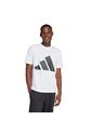 Camiseta Rojo Adidas Essentials Logo Grande Blanco de adidas Performance