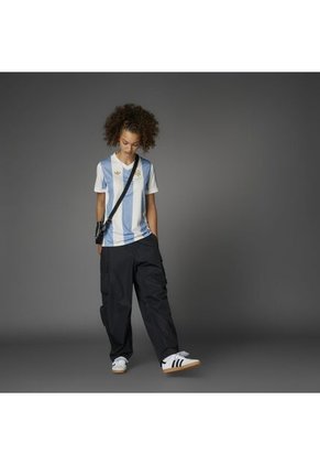 Adidas Performance Camiseta Adidas Mujer Argentina Aniversario-Azul-Blanco Camiseta