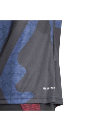 Adidas Performance Camiseta Adidas Hombre Mufc Prepartido-Negro-Multicolor Camiseta