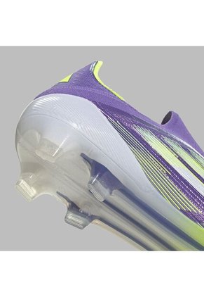 Guayos Adidas Unisex F50 Elite Laceless FG - Morado/Verde