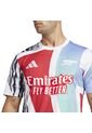 Adidas Performance Camiseta Adidas Hombre Calentamiento Arsenal 24/25-Blanca-Multicolor Camiseta de adidas Performance