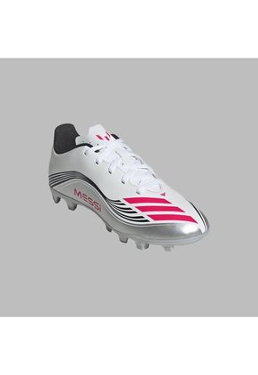 Guayos Adidas Kids F50 Messi Club FG/MG - Blanco/Plateado