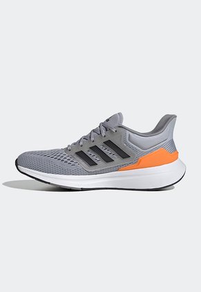 Tenis Running Gris-Naranja-Blanco-Negro adidas Performance EQ21 Run
