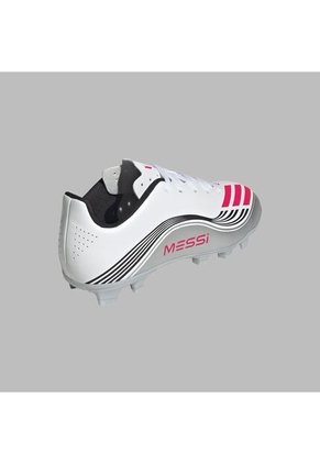 Guayos Adidas Kids F50 Messi Club FG/MG - Blanco/Plateado