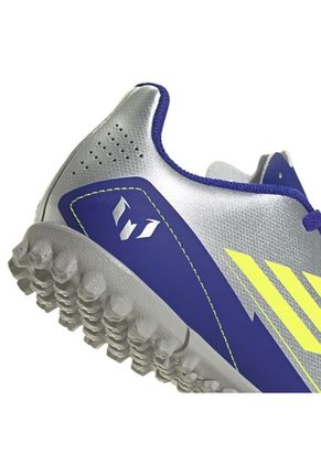 Adidas Performance Guayos Adidas Kids F50 Para Cesped Artificial-Platiado-Azul Guayos