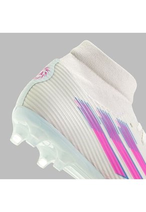 Guayos Adidas Mujer F50 Sparkfusion League FG/MG - Blanco/Rosa