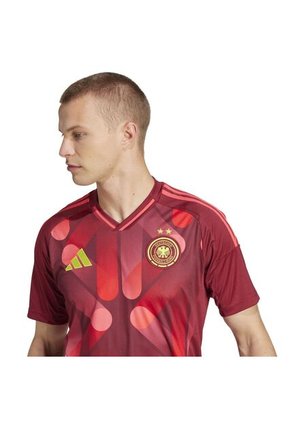 Adidas Performance Camiseta Adidas Hombre Visitante De Alemania 25 (selección Femenina)-Rojo Camiseta