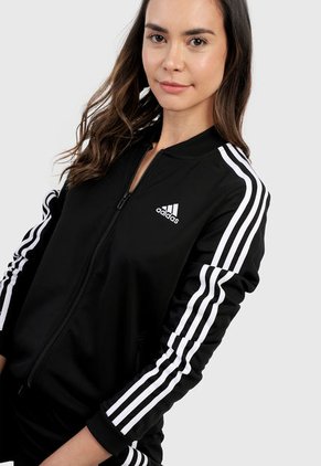 Sudadera Negro-Blanco adidas Performance Essentials 3 Ryas