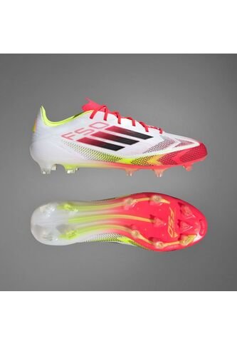 Adidas Performance Guayos Adidas F50 Elite Firm Ground-Hombre-Blanco-Rojo Guayos adidas Performance