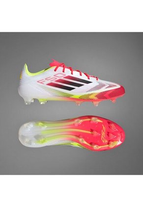 Adidas Performance Guayos Adidas F50 Elite Firm Ground-Hombre-Blanco-Rojo Guayos