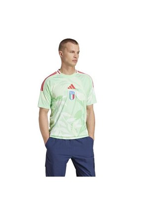 Adidas Performance Camiseta Adidas Hombre Visitante De Italia 2025 - Verde Camiseta
