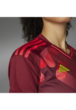Adidas Performance Camiseta Adidas Mujer Visitante Alemania 25 (Equipo Femenino)-Rojo Camiseta