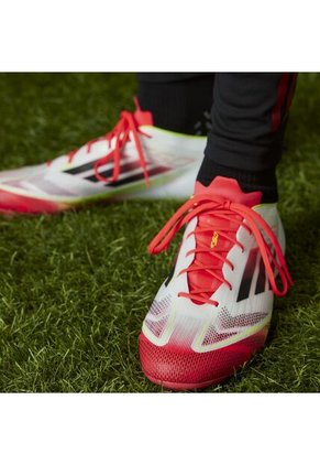 Adidas Performance Guayos Adidas F50 Elite Firm Ground-Hombre-Blanco-Rojo Guayos