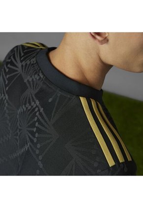 Adidas Performance Camiseta Adidas Hombre México Fmf Gold - Negro-Dorado Camiseta