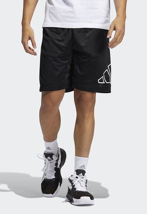 Pantaloneta Negro-blanco adidas Performance