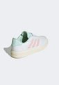 Tenis Lifestyle Blanco-Rosa-Verde adidas Sportswear Courtblock de adidas Performance