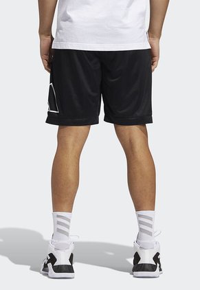 Pantaloneta Negro-blanco adidas Performance