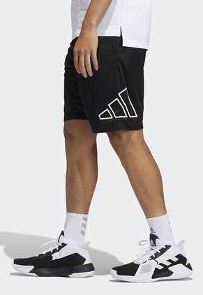 Pantaloneta Negro-blanco adidas Performance
