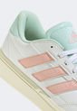 Tenis Lifestyle Blanco-Rosa-Verde adidas Sportswear Courtblock de adidas Performance