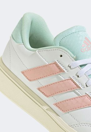Tenis Lifestyle Blanco-Rosa-Verde adidas Sportswear Courtblock
