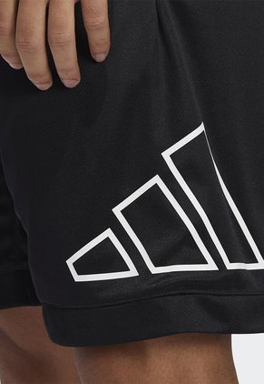 Pantaloneta Negro-blanco adidas Performance