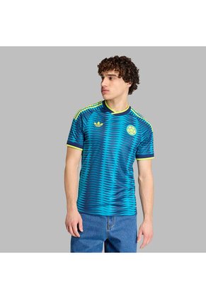 Camiseta Adidas Hombre Visitante Selección Colombia 26  - Azul