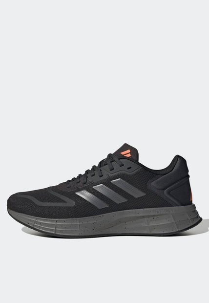 Tenis Running Negro-Gris-Naranja adidas Performance Duramo SL 2.0